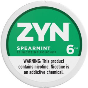 ZYN NICOTINE POUCHES 5 PACK-SPEARMINT