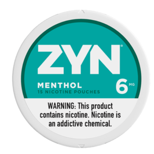 ZYN NICOTINE POUCHES 5 PACK-MENTHOL