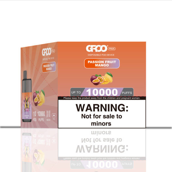 GROO MAX–PASSION FRUIT MANGO–10 PACK BULK